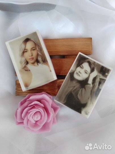 Мыло-открытка с Вашим фото