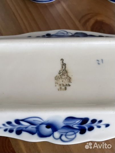 Набор для специй Гжель