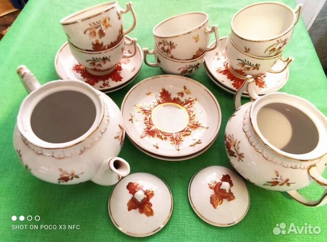 Чайный сервиз Барбарис, Вербилки СССР