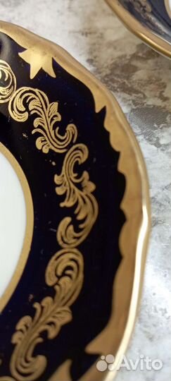 Блюдца Райхенбах cobalt