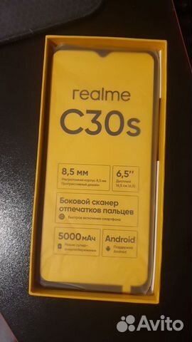 realme C30s, 3/64 ГБ объявление продам