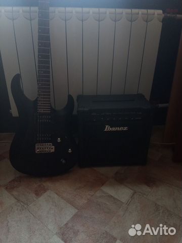 Электрогитара с комбиком ibanez купить в Красноярске | Хобби и отдых ...