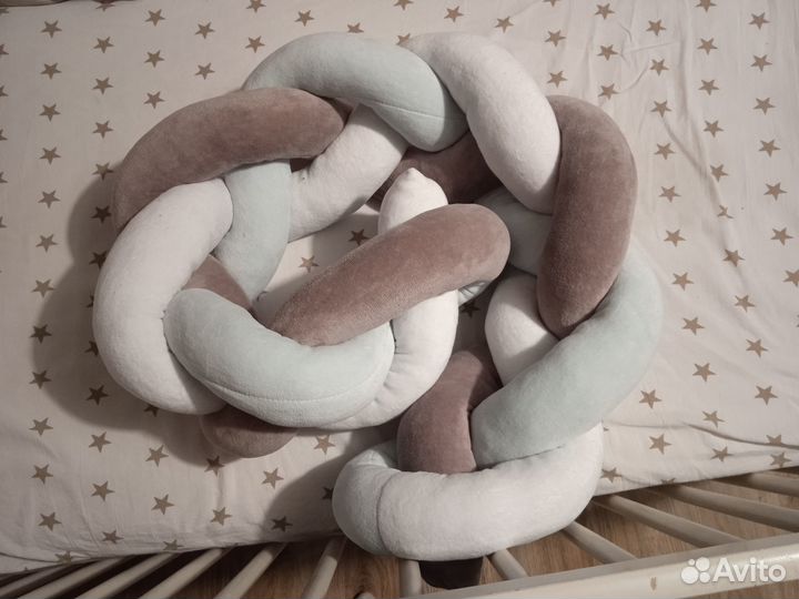 Бортик косичка