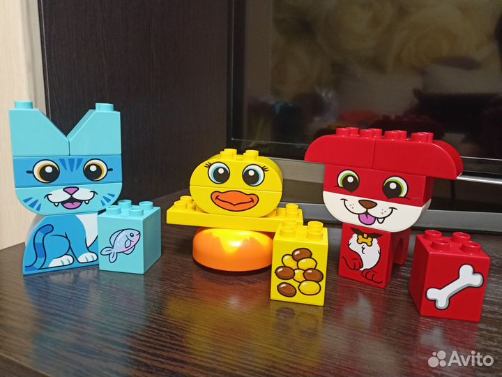 Игрушка lego Дупло Мои первые домашние животные