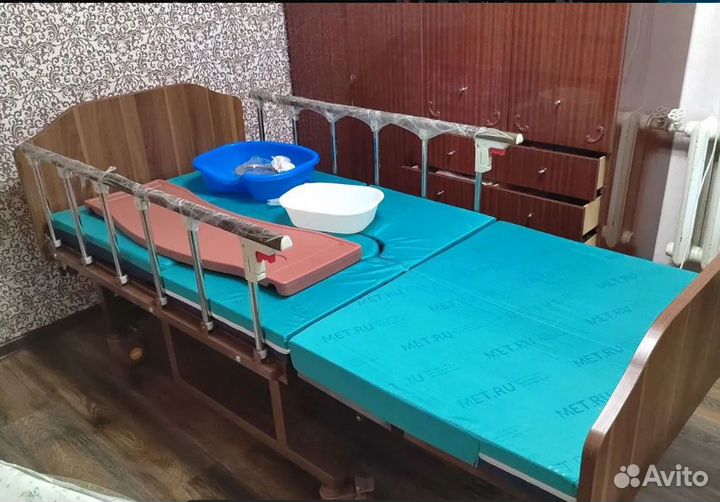 Кровать для лежачих больных мрмкс02 кресло