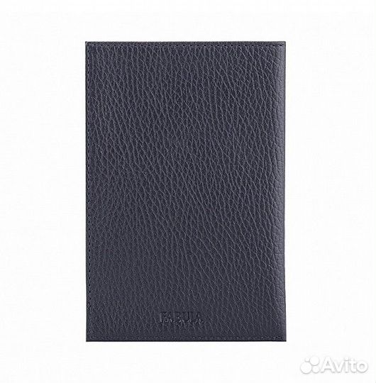 Обложка-чехол на паспорт Fabula О.70BR кожа синий