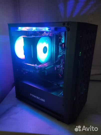 Игровой пк gtx 1660 super, i3 12100f, 16gb, 500gb