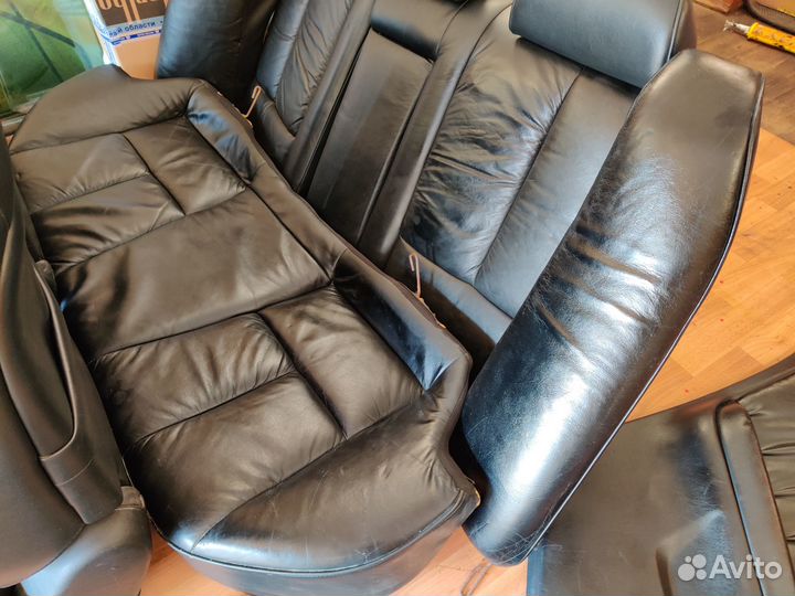 Кожаный салон Mitsubishi Galant 8