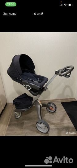 Коляска stokke xplory 2 в 1
