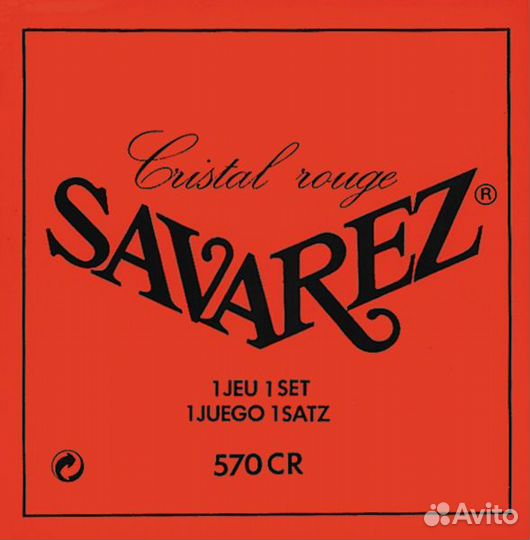 570CR Cristal Rouge Комплект струн для кл. гитары