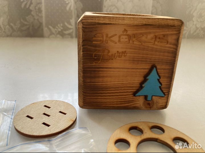 Набор для выращивания Экокуб, ель голубая