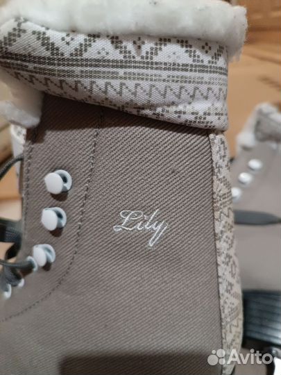 Коньки фигурные детские 35 размер