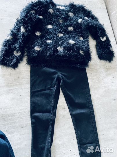 Вещи пакетом на девочку 110-122