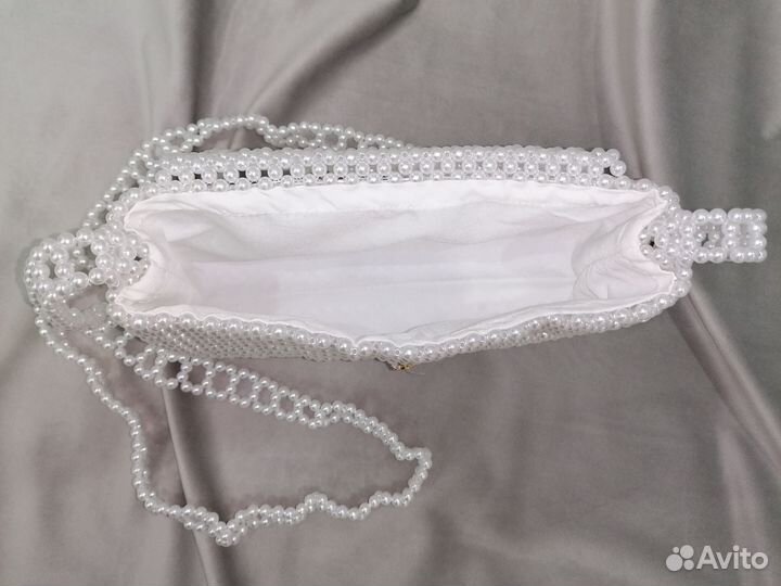 Клатч ручная работа, из бусин