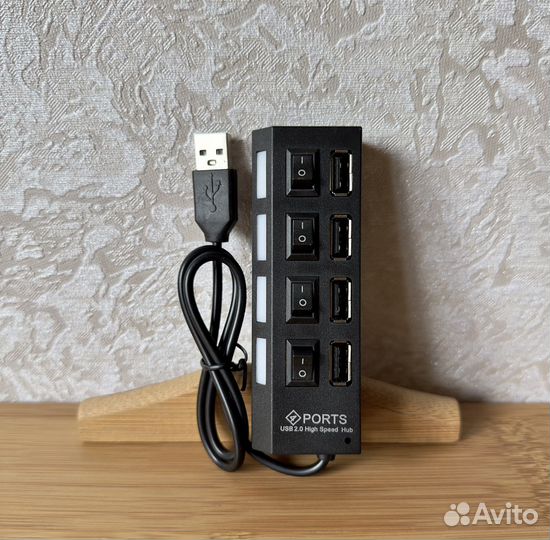 Usb концентратор 2,0 - 4 порта