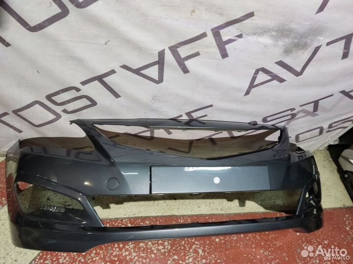 Передний бампер Hyundai Solaris 1 2010-2014