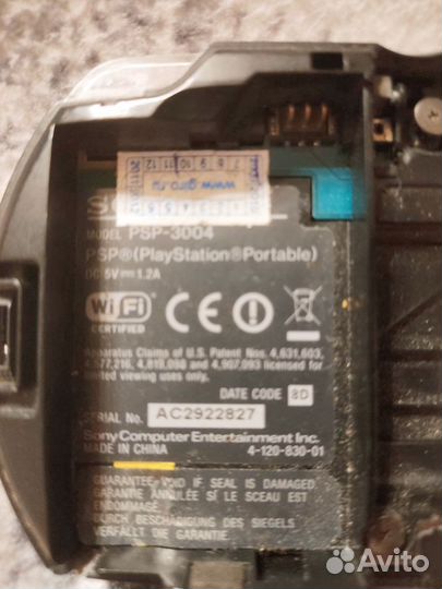 Psp 3004 на запчасти/восстановление