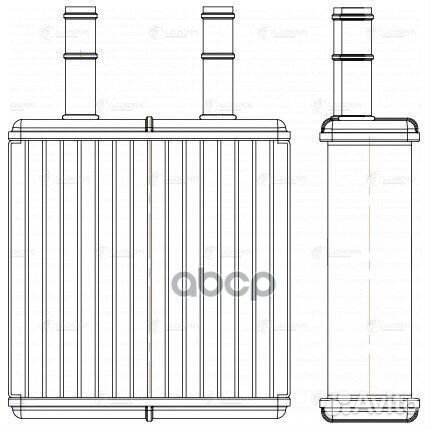 Радиатор отоп. для а/м Geely Оtaka (07) (LRh