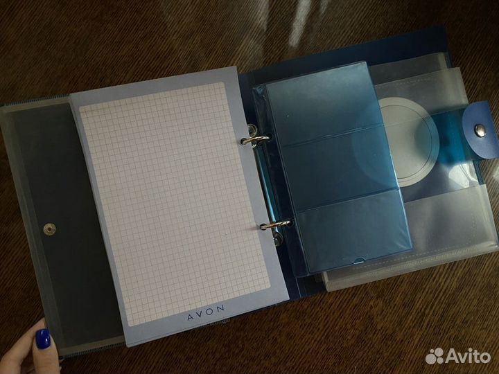 Бизнес-папка с записной книжкой 