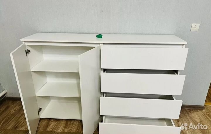 Комод большой Турин белый