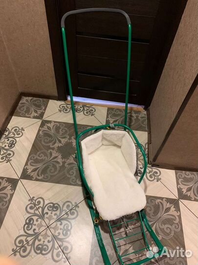 Коляска санки