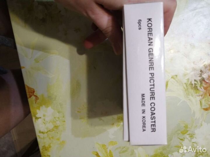 Набор подставок под стаканы (пр-во Южная Корея)