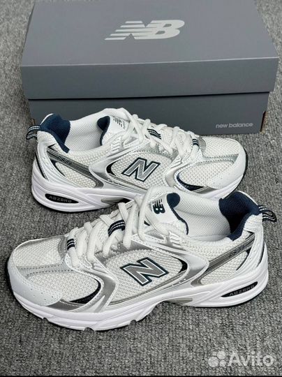 New Balance 530 silver navy оригинальные