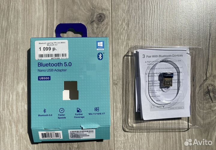 Блютуз адаптер TP-Link UB500 5.0