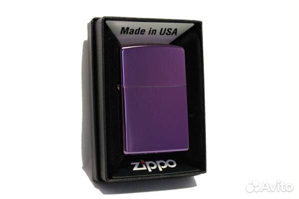 Zippo. Королевский пурпур. Редкая. Коллекц. NEW