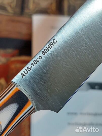 Нож WorkingKnife Kitchen AUS 10 CO Сатин Филейник