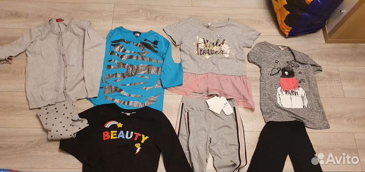 Вещи пакетом на девочку 9- 11 лет