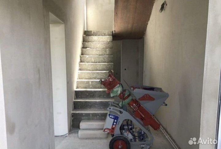 Готовый бизнес по механизированной штукатурке стен