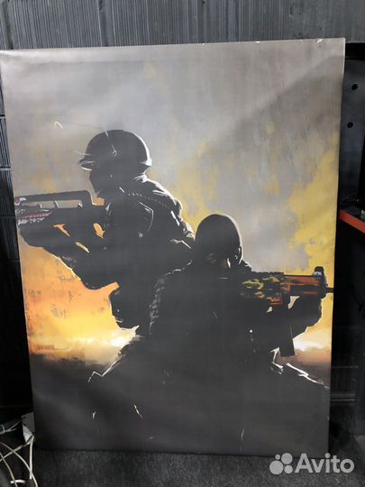 Картина с игровым персонажем