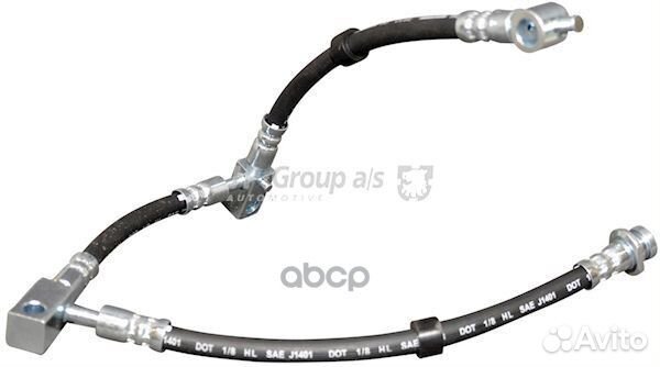 Шланг тормозной nissan primera P12 пер. прав. 4