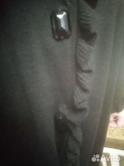 Пальто пончо