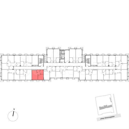 1-к. апартаменты, 32,5 м², 3/7 эт.