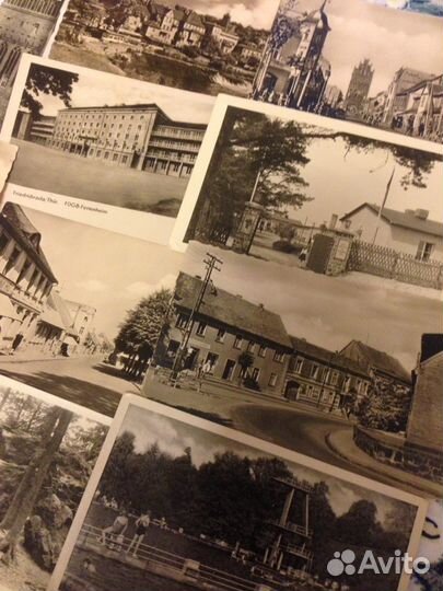 Открытки из гдр 1953/56/57гг