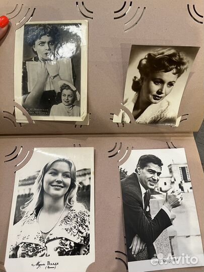 Альбом открытки актеров знаменитостей СССР