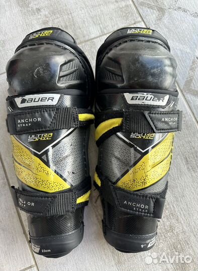 Щитки хоккейные bauer