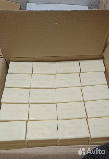 Мыло банное туалетное в упаковке много