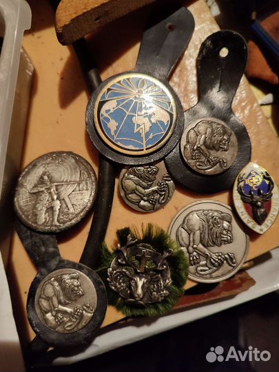 Знаки спецслужб франции