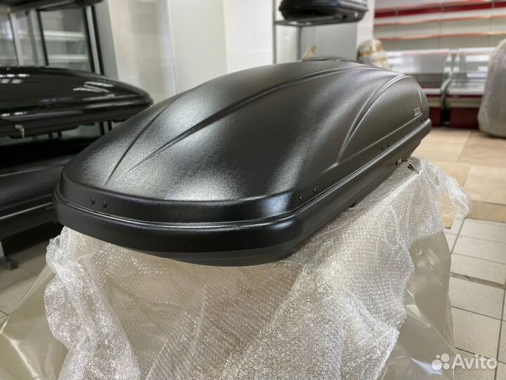 Автобокс Вояж 440л 175см Черный