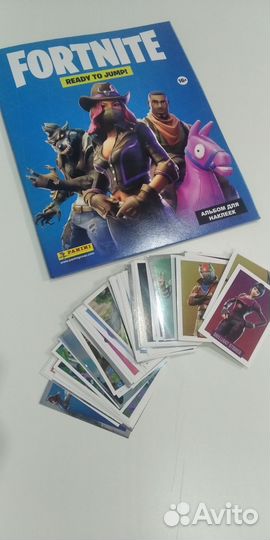 Наклейки Panini Fortnite ready to jump 1 серия