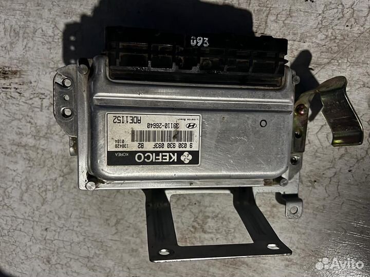 Эбу на hyundai accent