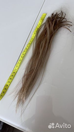 Волосы для наращивания натуральные 30 см бу
