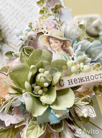 Открытка ручной работы