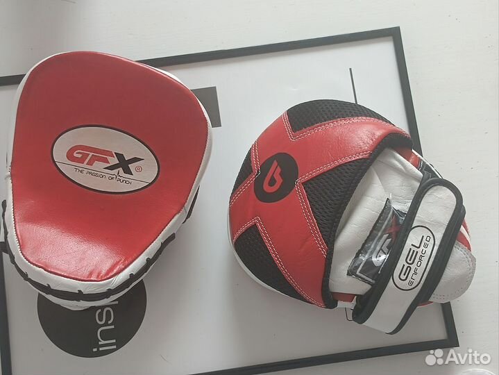 Боксерские лапы GFX размер mini sports, 2 шт