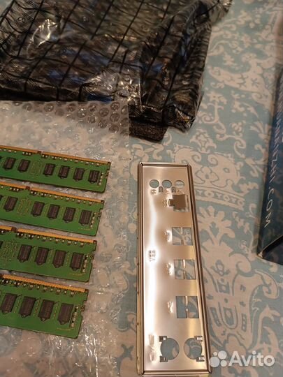 Материнская плата с процессором комплект