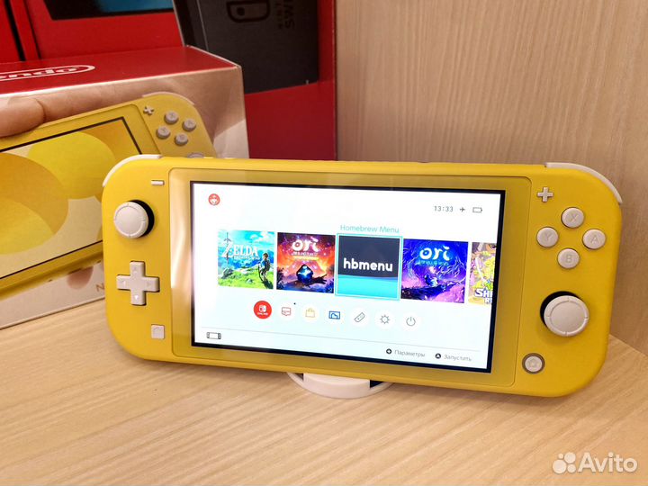 Новый прошитый Nintendo switch lite