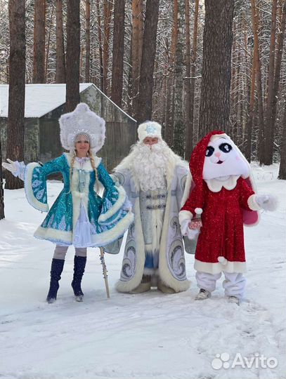 Дед Мороз Снегурочка и Дракон